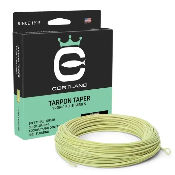 Cortland Tropic Plus Tarpon Taper Fly Line - Your Premium Fishing Gear Store Rods Lines Baits Accessories^ Cheap