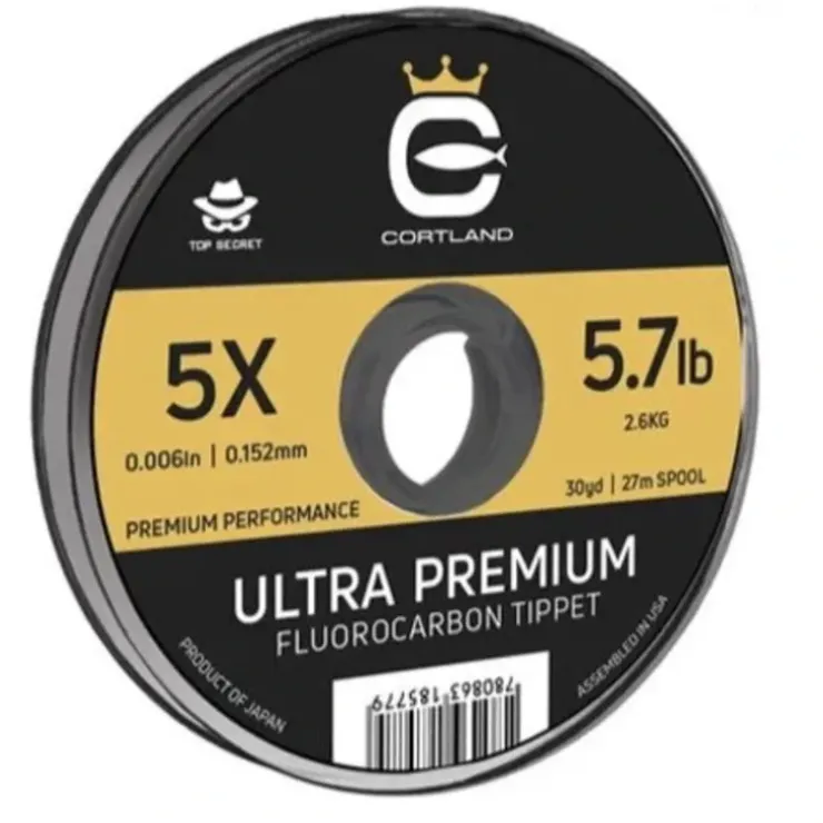 CORTLAND ULTRA PREMIUM FLUOROCARBON TIPPET - Your Premium Fishing Gear Store Rods Lines Baits Accessories^ Clearance