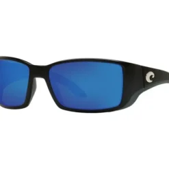 Costa Blackin Sunglasses Matte Black Blue Mirror 580P - Your Premium Fishing Gear Store Rods Lines Baits Accessories^ Cheap