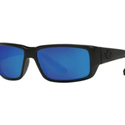 Costa Fantail Sunglasses Blackout Blue Mirror 580P - Your Premium Fishing Gear Store Rods Lines Baits Accessories^ Clearance