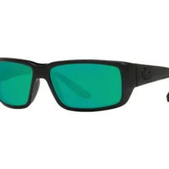 Costa Fantail Sunglasses Blackout Green Mirror 580P - Your Premium Fishing Gear Store Rods Lines Baits Accessories^ Clearance