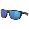 Costa Ferg Sunglasses Matte Black Blue Mirror 580G - Your Premium Fishing Gear Store Rods Lines Baits Accessories^ Fashion