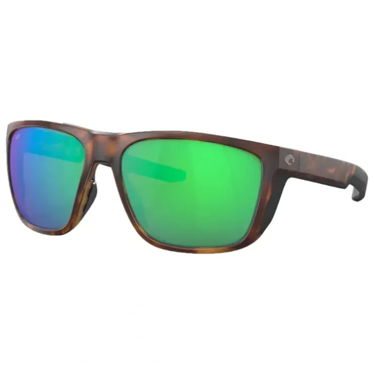 Costa Ferg Sunglasses Matte Tortoise Green Mirror 580P - Your Premium Fishing Gear Store Rods Lines Baits Accessories^ Fashion