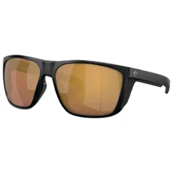 Costa Ferg XL Sunglasses Matte Black Gold Mirror 580G - Your Premium Fishing Gear Store Rods Lines Baits Accessories^ Hot