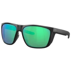 Costa Ferg XL Sunglasses Matte Black Green Mirror 580G - Your Premium Fishing Gear Store Rods Lines Baits Accessories^ Discount