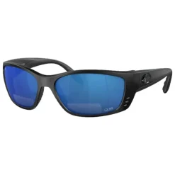 Costa Fisch Sunglasses Matte Black Gray Blue Mirror 580P C-Mate +2.50 - Your Premium Fishing Gear Store Rods Lines Baits Accessories^ Best