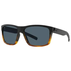 Costa Slack Tide Sunglasses Matte Black/Shiny Tortoise Gray 580P - Your Premium Fishing Gear Store Rods Lines Baits Accessories^ Best Sale