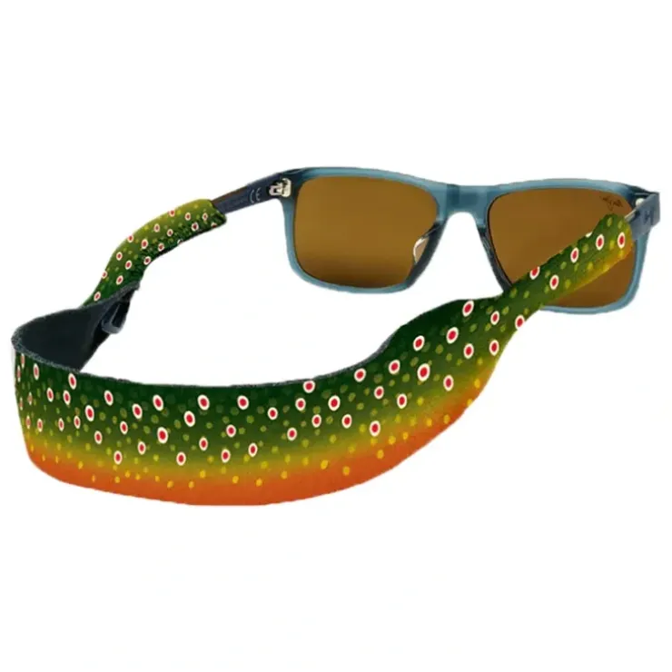 Croakies Croakie Print Brook Fish Skin - Your Premium Fishing Gear Store Rods Lines Baits Accessories^ Online