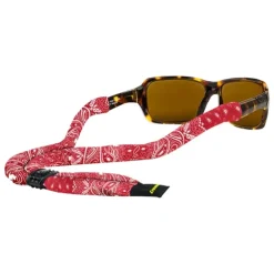 Croakies Suiters Print Bandana Red Ht - Your Premium Fishing Gear Store Rods Lines Baits Accessories^ Clearance