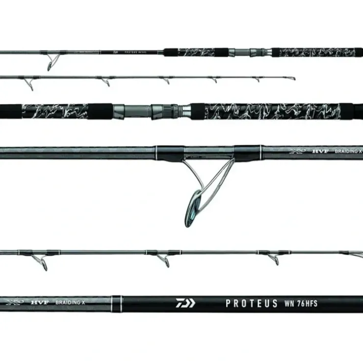 Daiwa Proteus WN Camo Spinning Rods - Your Premium Fishing Gear Store Rods Lines Baits Accessories^ New