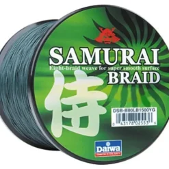 Daiwa Samurai Braided Line 20lb 150yd Filler - Your Premium Fishing Gear Store Rods Lines Baits Accessories^ Hot