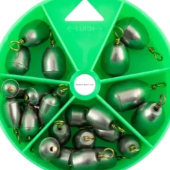 Danielson Casting Steel Sinker Selection 27Pc - Your Premium Fishing Gear Store Rods Lines Baits Accessories^ Fashion