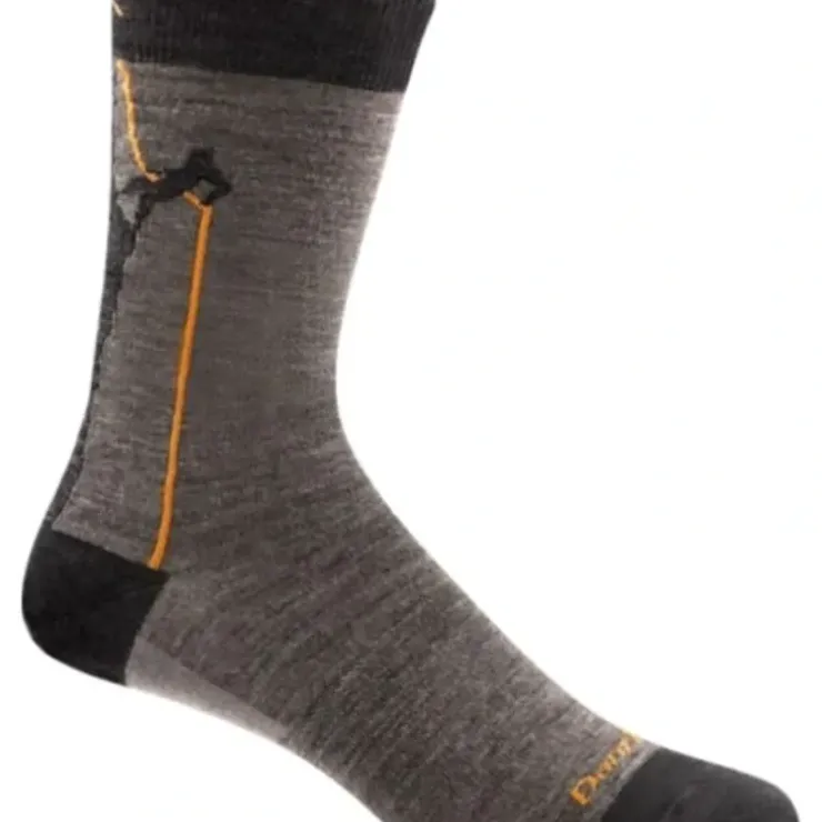 Darn Tough Mens Climber Guy Sock Light - Your Premium Fishing Gear Store Rods Lines Baits Accessories^ Best Sale