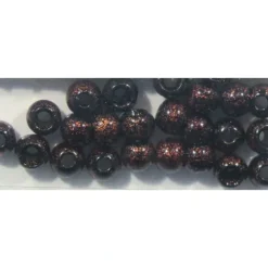 Dazzle Brass Beads - Black Ruby - Your Premium Fishing Gear Store Rods Lines Baits Accessories^ Cheap