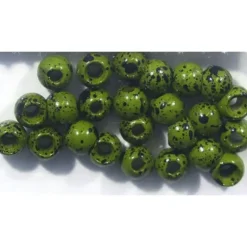 Dazzle Brass Beads - Mottled Olive - Your Premium Fishing Gear Store Rods Lines Baits Accessories^ Shop