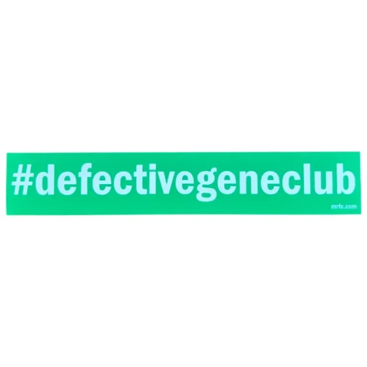 #defectivegeneclub Sticker Green - Your Premium Fishing Gear Store Rods Lines Baits Accessories^ Sale