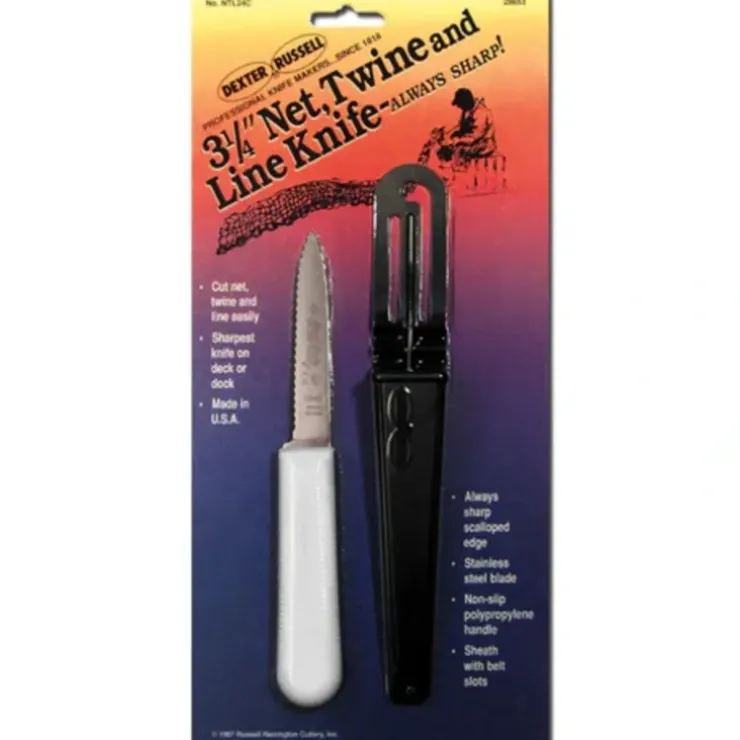 Dexter Russell Sani-Safe 3 1/4" NTL Knife with Sheath - Your Premium Fishing Gear Store Rods Lines Baits Accessories^ Discount