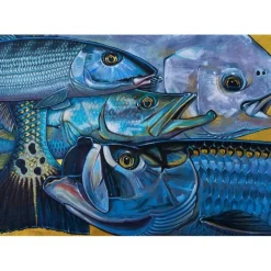 DeYoung Keys Grand Slam Canvas Print - Your Premium Fishing Gear Store Rods Lines Baits Accessories^ New