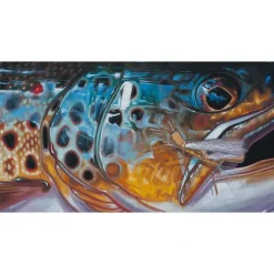 DeYoung Print - Abstract Brown - Chubby - Your Premium Fishing Gear Store Rods Lines Baits Accessories^ Clearance