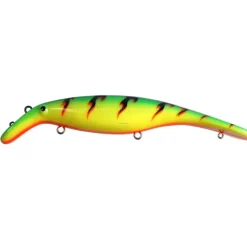 Drifter Jointed Believer Musky Trolling Plug, 8", 2 oz, Fire Tiger - Your Premium Fishing Gear Store Rods Lines Baits Accessories^ Online