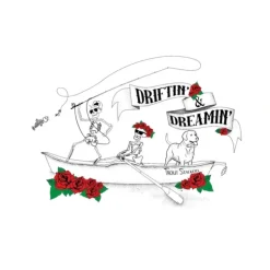 Driftin' & Dreamin' Sticker - Your Premium Fishing Gear Store Rods Lines Baits Accessories^ Clearance