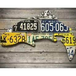 Driftless Trout Antique License Plate Art - Your Premium Fishing Gear Store Rods Lines Baits Accessories^ Flash Sale