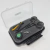 Dr. Slick Black Standard Clamp Gift Set in Medium Fly Box - Your Premium Fishing Gear Store Rods Lines Baits Accessories^ Online