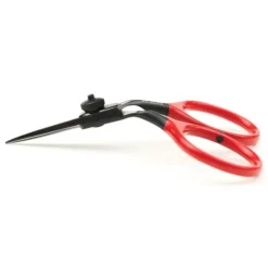 Dr. Slick Black Widow Hair Razor Scissor 4-1/2" Bent Shaft Black and Red - Your Premium Fishing Gear Store Rods Lines Baits Accessories^ Fashion