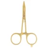 Dr. Slick El Dorado Scissor Clamp 5" 24 Karat Gold Plated Straight - Your Premium Fishing Gear Store Rods Lines Baits Accessories^ Store