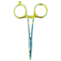 Dr. Slick Split Shot Clamp 5" Gold Jaw & Loops Straight - Your Premium Fishing Gear Store Rods Lines Baits Accessories^ Best Sale