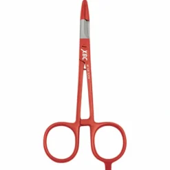 Dr. Slick XBC Scissor Clamp, 5", Red, Straight - Your Premium Fishing Gear Store Rods Lines Baits Accessories^ Cheap