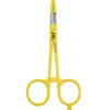 Dr. Slick XBC Scissor Clamp, 5", Yellow, Straight - Your Premium Fishing Gear Store Rods Lines Baits Accessories^ Flash Sale