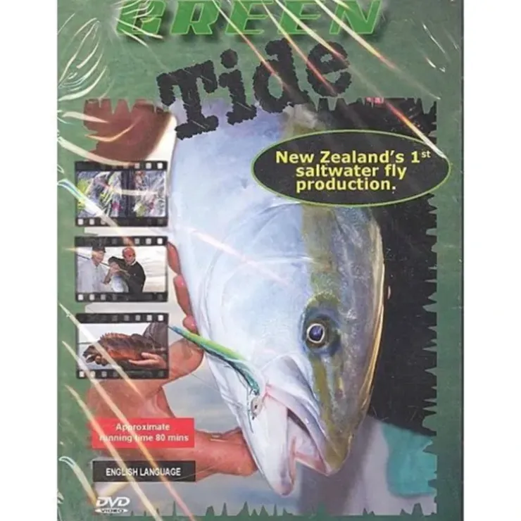 DVD-Green Tide-Fly Fishing on the Wild Side - Your Premium Fishing Gear Store Rods Lines Baits Accessories^ Cheap