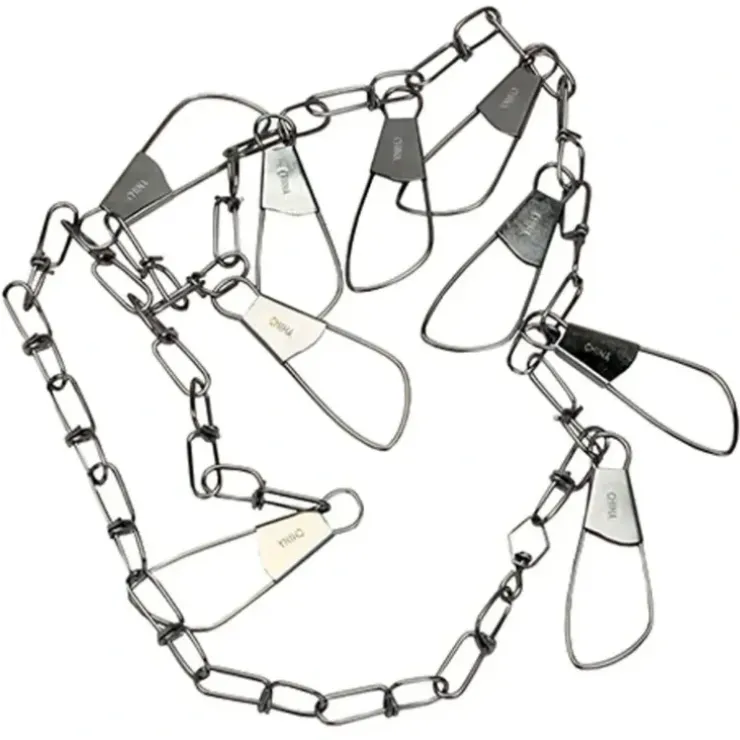 Eagle Claw 04300-005 46" 9-Snap Chain Stringer - Your Premium Fishing Gear Store Rods Lines Baits Accessories^ Clearance