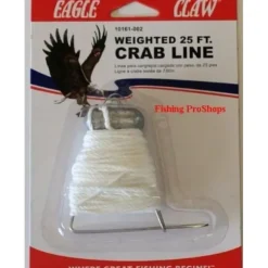 Eagle Claw Weighted 25ft Crab Throw Line - Your Premium Fishing Gear Store Rods Lines Baits Accessories^ Hot