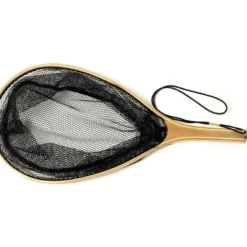 Eagle Claw Wooden Trout Net w/Rubberized Netting - Your Premium Fishing Gear Store Rods Lines Baits Accessories^ Hot