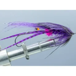 Farmer's Led ZepPrawn Purple/Black Pink Butt Orange Eyes - Your Premium Fishing Gear Store Rods Lines Baits Accessories^ Store