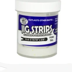 Fat Cow Jig Strips Fork Tail 3-15/16" X 2/5" Scented (12ct) - Your Premium Fishing Gear Store Rods Lines Baits Accessories^ Best Sale