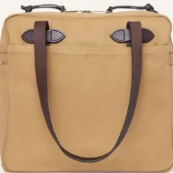 Filson Brass Tote Bag With Zipper - Your Premium Fishing Gear Store Rods Lines Baits Accessories^ Fashion