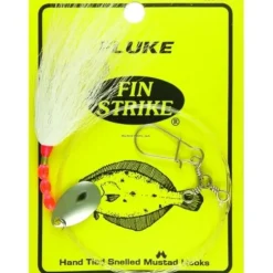 Fin Strike 559 Fluke Rig Wide Gap Bucktail Spinner w/Sinker Snap - Your Premium Fishing Gear Store Rods Lines Baits Accessories^ Flash Sale