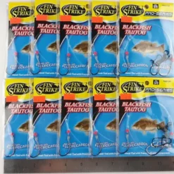 Fin Strike Pro Series Blackfish 1 Pack Rig Octopus Hook, 3 Way Swivel & Flouro line - Your Premium Fishing Gear Store Rods Lines Baits Accessories^ Outlet
