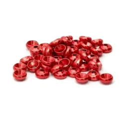 Firehole Tungsten Bug Bands - Radiant Red - Your Premium Fishing Gear Store Rods Lines Baits Accessories^ New