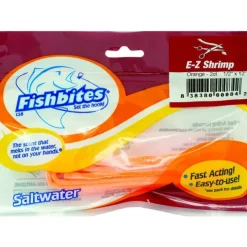 Fishbites E-Z Shrimp Fast Acting Bait Strips, 12", 2pk - Your Premium Fishing Gear Store Rods Lines Baits Accessories^ Cheap