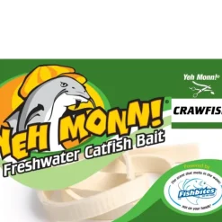 Fishbites Yeh Monn! Catfish Bait, Crawfish - Your Premium Fishing Gear Store Rods Lines Baits Accessories^ Fashion