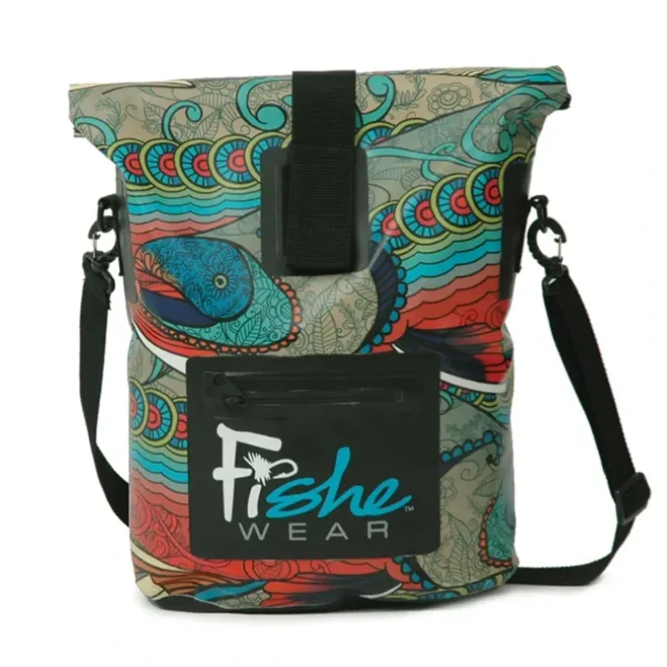 FisheWear Abstract Char Dry Bag Tote - Your Premium Fishing Gear Store Rods Lines Baits Accessories^ Sale