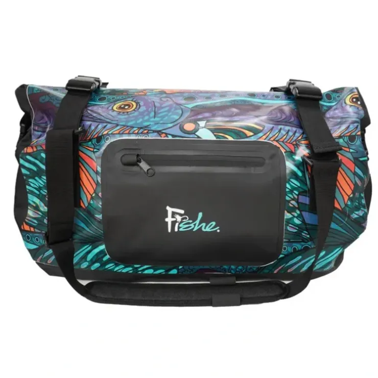 FisheWear Dry Bag Duffel - Your Premium Fishing Gear Store Rods Lines Baits Accessories^ Cheap