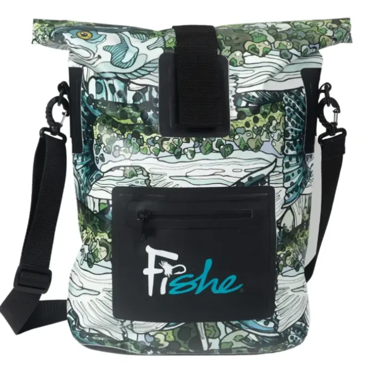 FisheWear Dry Bag Roll Tote - Your Premium Fishing Gear Store Rods Lines Baits Accessories^ Cheap