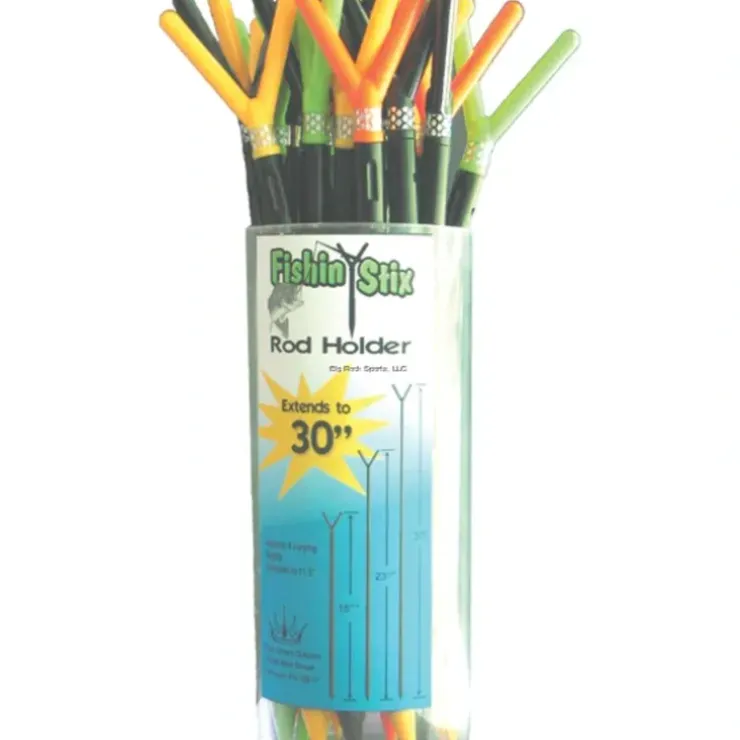Fishin Stix Extendable Rod Holder 1Pc Original 30" - Your Premium Fishing Gear Store Rods Lines Baits Accessories^ Hot