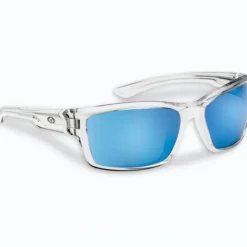 Flying Fisherman 7721CSB Sunglasses Cove Crystal Smoke Blue Mirror - Your Premium Fishing Gear Store Rods Lines Baits Accessories^ Online