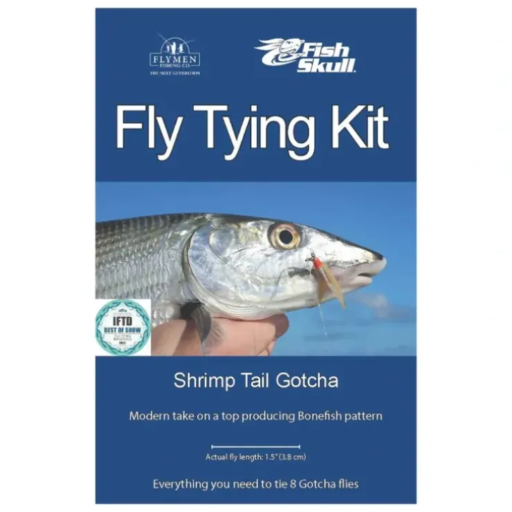FlyMen Fly Tying Kit - Shrimp Tail Gotcha - Your Premium Fishing Gear Store Rods Lines Baits Accessories^ Sale